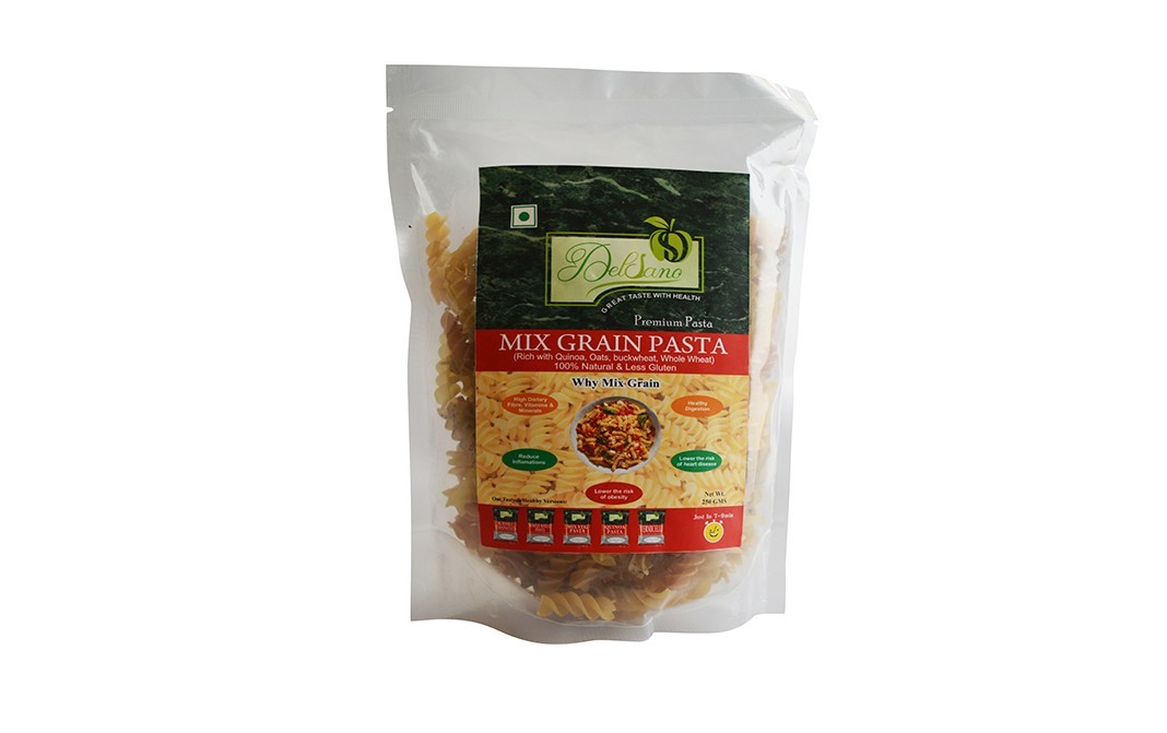 Delsano Mix Grain Pasta    Pack  250 grams